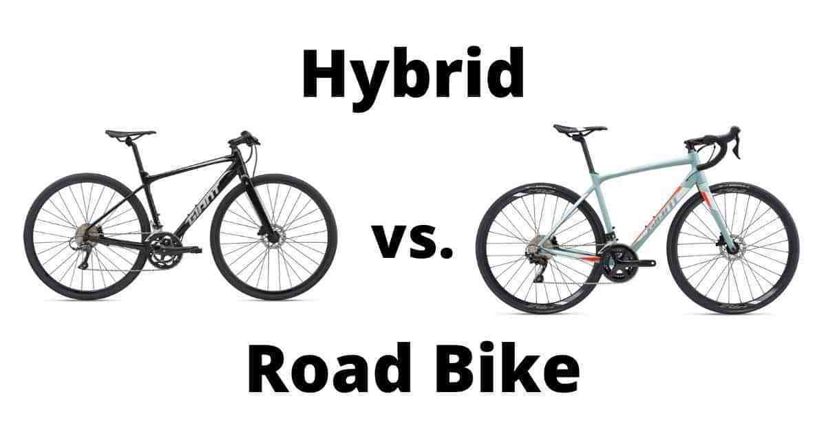 Different Road Bike vs Hybrid Bike