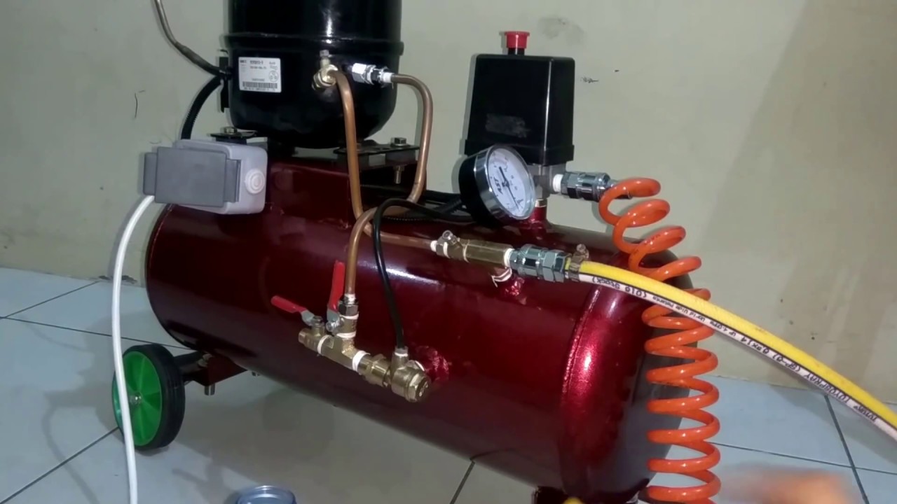Vacuum Pump with an Air Compressor
