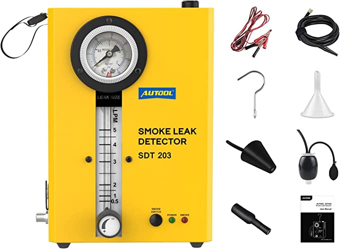 AUTOOL EVAP Vacuum Automotive Smoke Machine Leak Detector Diagnostic Tester 