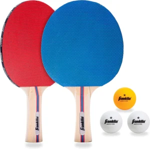 Franklin Sports Ping Pong Paddle Set with Balls 