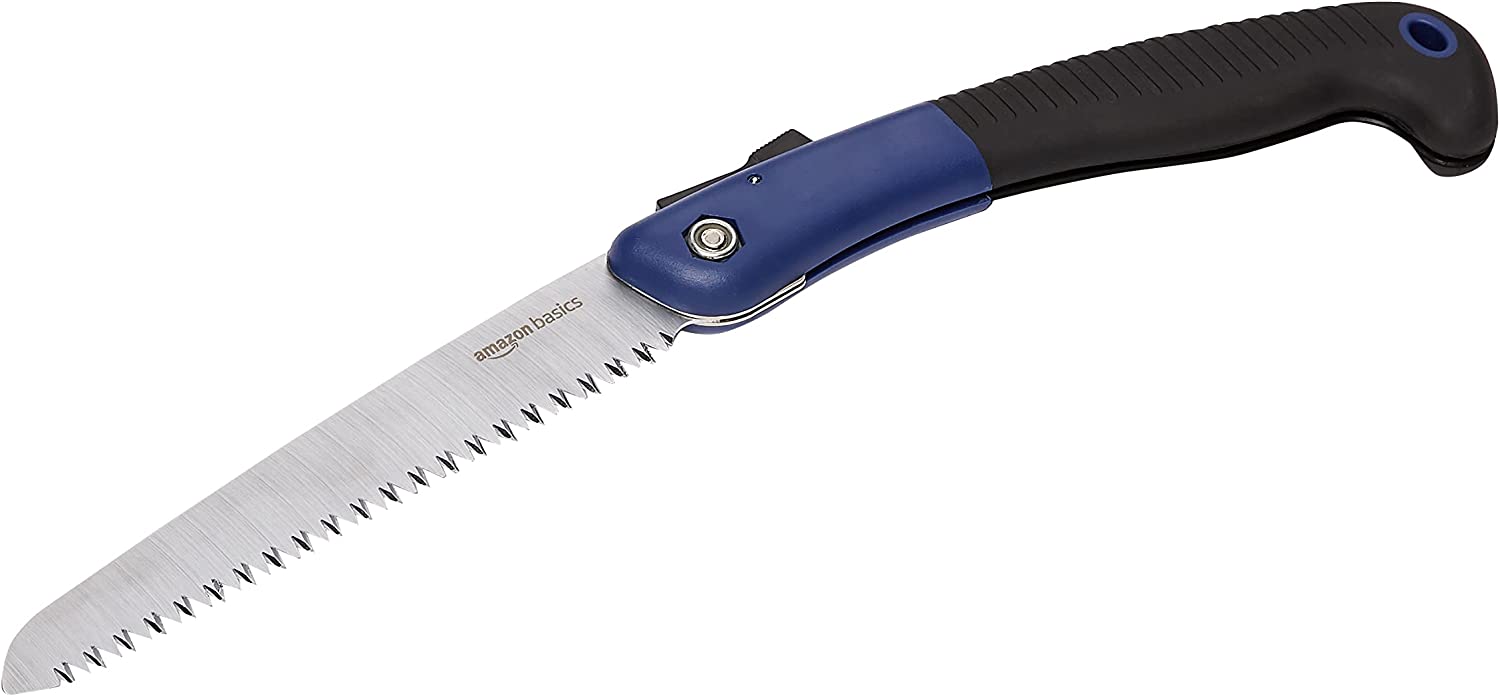 Amazon Basics 8-Inch Blade, Steel Folding Pruning