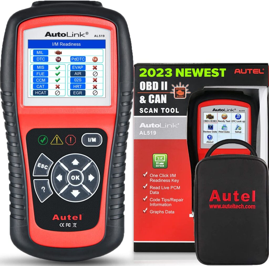 Autel AutoLink AL519 OBD2 Scanner Enhanced Mode