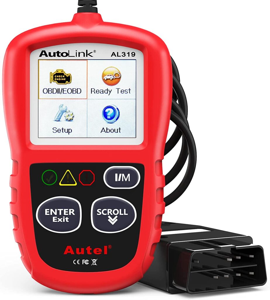 Autel OBD2 Scanner Autolink AL319 Code Reader Read