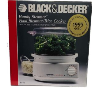 Black & Decker HS80 Handy Steamer Rice Cooker 