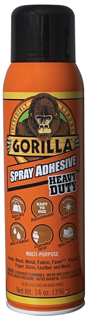 Gorilla Heavy Duty Spray Adhesive