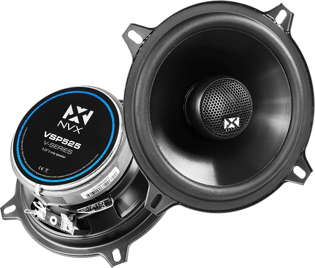 NVX 5.25" V-Series 2-Way Coaxial Speakers