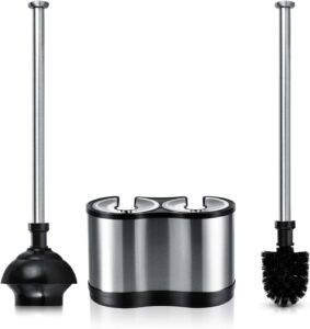 ToiletTree Products Modern Deluxe Freestanding Toilet Brush