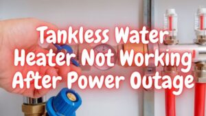 Tankless Water Heater Not Working After Power Outage