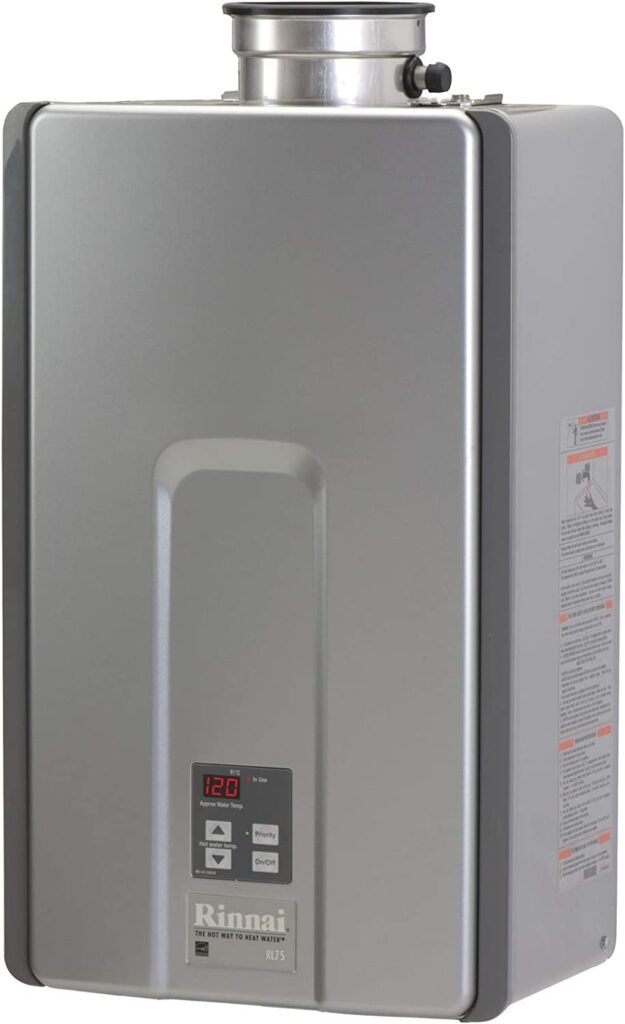 Rinnai RL75iN Natural Gas Tankless Hot Water Heater