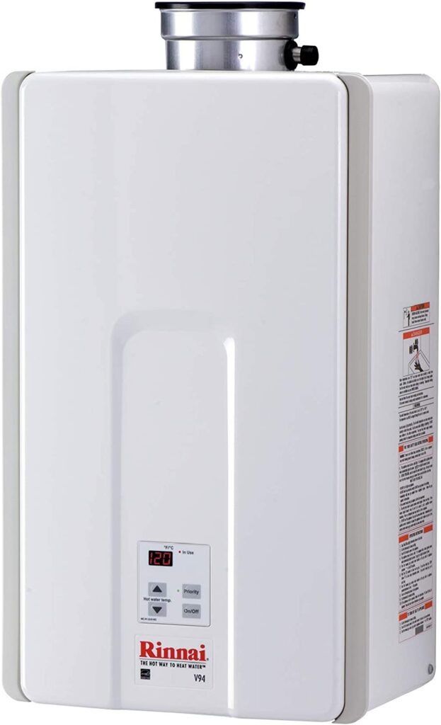 Rinnai V94iN Non-Condensing Natural Gas Tankless Water Heater
