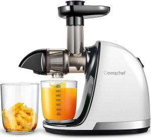 AMZCHEF Slow Masticating Juicer Extractor Easy to Clean