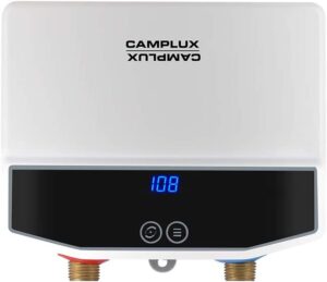 Camplux Tankless Water Heater Electric with LED Display